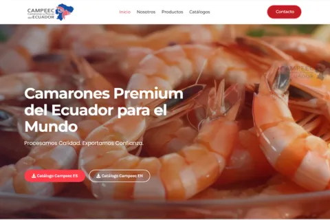 Campeec Camarones y pescas del Ecuador