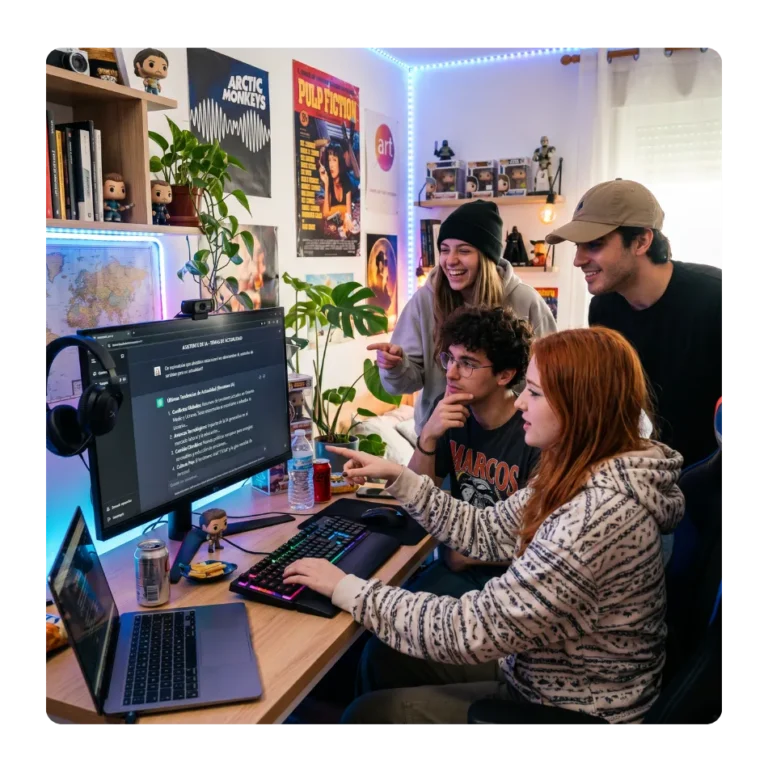 Búsquedas y optimización AIO / AEO Creativos EC
